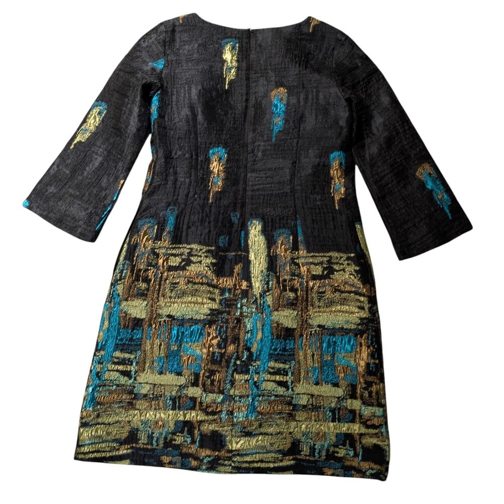 Iren Klairie Womens Crepe Dress Elegance Classic Luxury Art